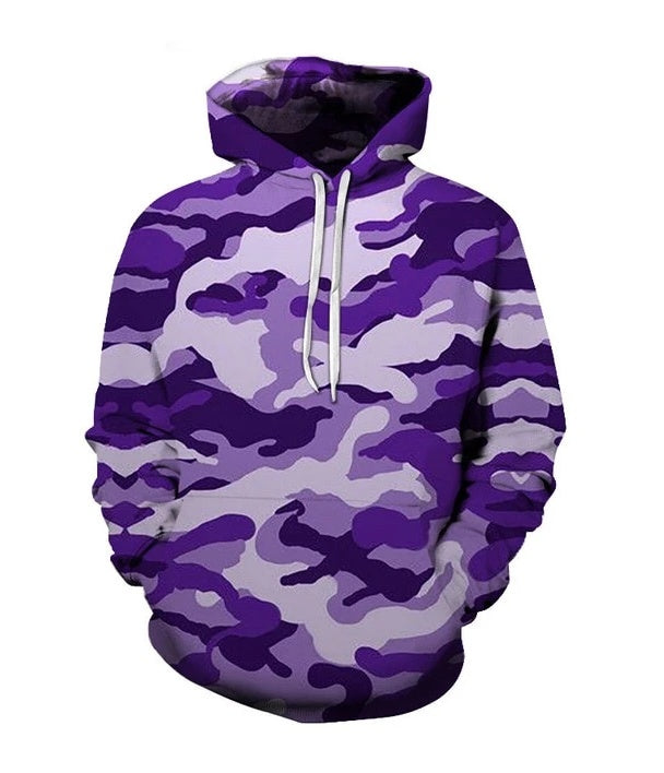Digital printing trendy men's sweater