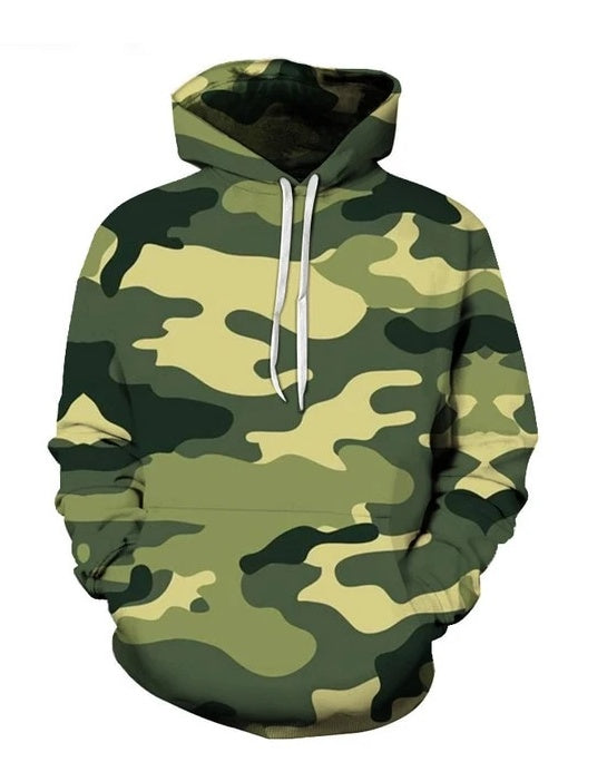 Digital printing trendy men's sweater